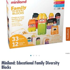 Family Diversity Blocks - Colorful Building Set